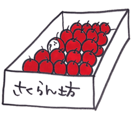Cherries Mr. sticker #5329100