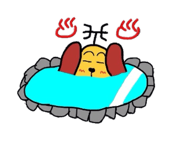 Antenna dog sticker #5329254