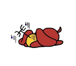 Antenna dog sticker #5329290