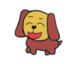 Antenna dog sticker #5329291