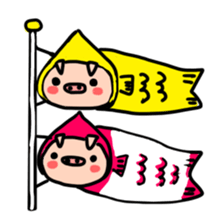 BUTAGO of twins2(season) sticker #5329696