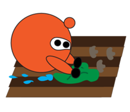 ET Boy-Pink sticker #5331023