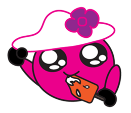 ET Boy-Pink sticker #5331038