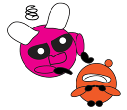 ET Boy-Pink sticker #5331050