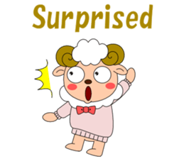 Conversation with sheep English sticker #5331083