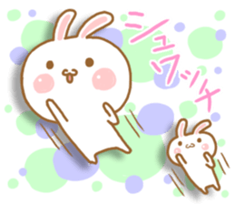 Warm fuzzy bunny sticker #5331737