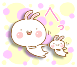 Warm fuzzy bunny sticker #5331754