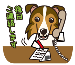 iinu - Shetland Sheepdog sticker #5332104