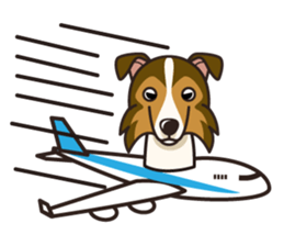 iinu - Shetland Sheepdog sticker #5332106