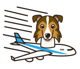 iinu - Shetland Sheepdog sticker #5332106