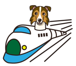 iinu - Shetland Sheepdog sticker #5332107