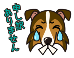 iinu - Shetland Sheepdog sticker #5332113