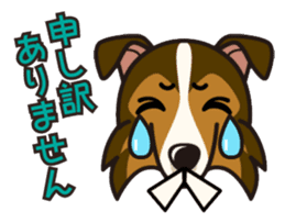 iinu - Shetland Sheepdog sticker #5332113