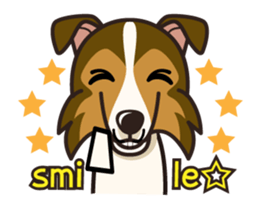 iinu - Shetland Sheepdog sticker #5332115