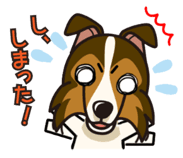 iinu - Shetland Sheepdog sticker #5332119