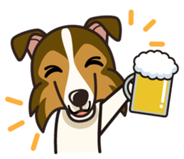 iinu - Shetland Sheepdog sticker #5332124