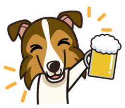 iinu - Shetland Sheepdog sticker #5332124