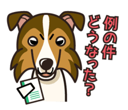 iinu - Shetland Sheepdog sticker #5332126