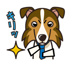 iinu - Shetland Sheepdog sticker #5332129