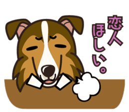 iinu - Shetland Sheepdog sticker #5332133