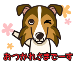 iinu - Shetland Sheepdog sticker #5332139