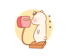 My Sleepy Cat & Chubby Bear sticker #5333236