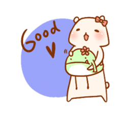 My Sleepy Cat & Chubby Bear sticker #5333241