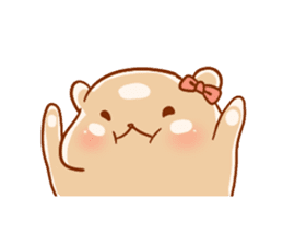 My Sleepy Cat & Chubby Bear sticker #5333244