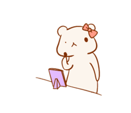 My Sleepy Cat & Chubby Bear sticker #5333246