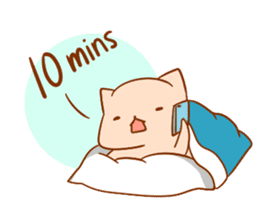 My Sleepy Cat & Chubby Bear sticker #5333247
