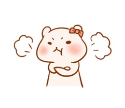 My Sleepy Cat & Chubby Bear sticker #5333248