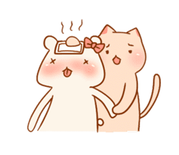 My Sleepy Cat & Chubby Bear sticker #5333256