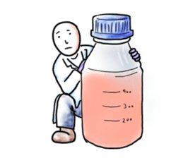 Days of a life scientist sticker #5333425