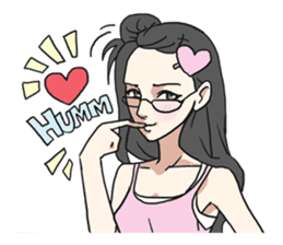 AsB - Nerd Girls Vol.1 (I'M a Nerd) sticker #5333740