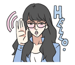 AsB - Nerd Girls Vol.1 (I'M a Nerd) sticker #5333746