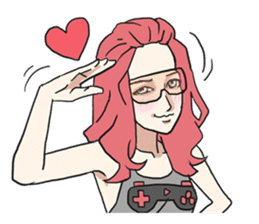 AsB - Nerd Girls Vol.1 (I'M a Nerd) sticker #5333752