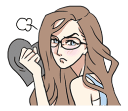 AsB - Nerd Girls Vol.1 (I'M a Nerd) sticker #5333766