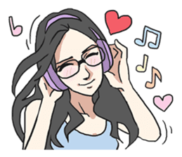 AsB - Nerd Girls Vol.1 (I'M a Nerd) sticker #5333768