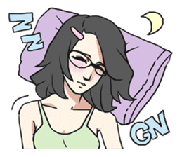 AsB - Nerd Girls Vol.1 (I'M a Nerd) sticker #5333770