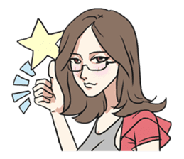 AsB - Nerd Girls Vol.1 (I'M a Nerd) sticker #5333772