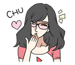 AsB - Nerd Girls Vol.1 (I'M a Nerd) sticker #5333778