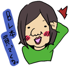 Yaoi fangirl Collection sticker #5333804