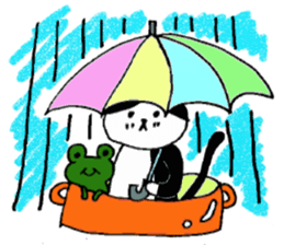 Cat in the pot sticker #5333939