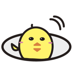 Daily daily life of the boiled egg sticker #5334277