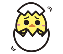 Daily daily life of the boiled egg sticker #5334287