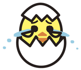 Daily daily life of the boiled egg sticker #5334288