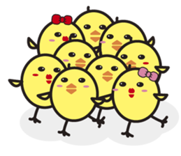 Daily daily life of the boiled egg sticker #5334298