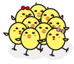 Daily daily life of the boiled egg sticker #5334298