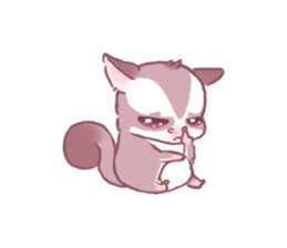 A dryad. Sugar Glider sticker #5334352