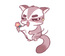 A dryad. Sugar Glider sticker #5334364